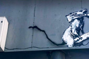 Stolen Banksy work from door of Paris Bataclan found in Italy
