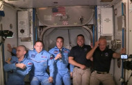 US astronauts enter space station in milestone mission