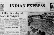 Forty Years Ago, June 11, 12, 13, 1980: Tripura Massacre