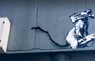 Stolen Banksy work from door of Paris Bataclan found in Italy