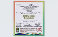 Bangladeshi writer honoured