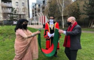 50 years of Bangladesh’s independence : The handing over of the flag of the High Commissioner in London to Speaker Cllr Ahbab Hussain