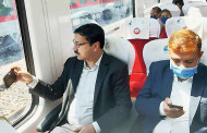 Vistadome ride for Bangladesh deputy high commissioner