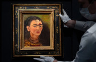 Intimate Frida Kahlo self-portrait sells for $34.9 million, smashing auction records
