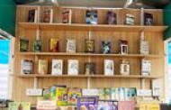 Borrow books for free from New Town library near the new Futsal turf ground