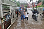 Local warning signal 4 for maritime ports; tidal surge forecast