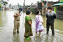 Bihar: Ganga spills over its ghats in Patna