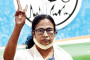 Land losers demonstrate for jobs in Bolpur, West Bengal