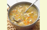Chicken, corn soup recipe
