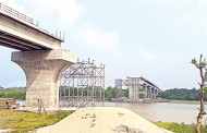 Bridge over Lohalia river not finished in 10 years