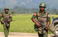 Myanmar military shells Rakhine town seized by ethnic minority fighters