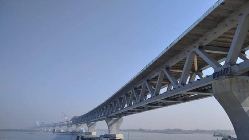 31st span of Padma Bridge installed