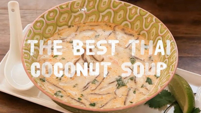 The Best Thai Coconut Soup