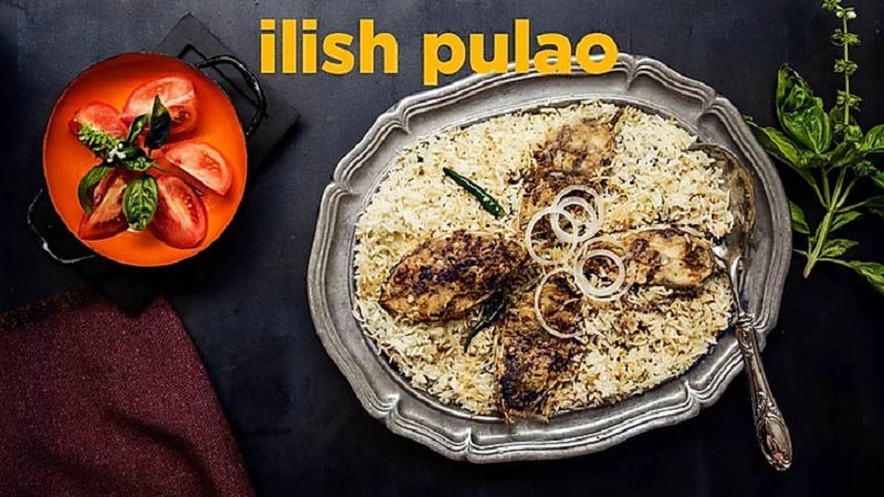 Hilsa fish Pulao/Ilish Pulao