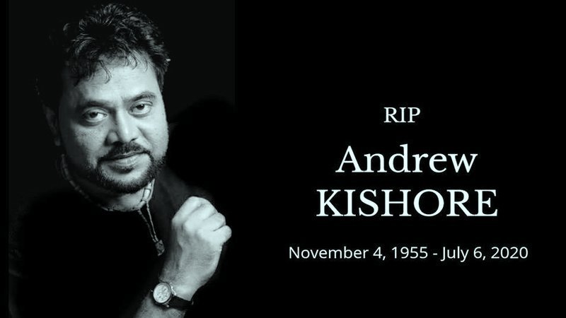 Cultural arena mourns Andrew Kishore’s departure