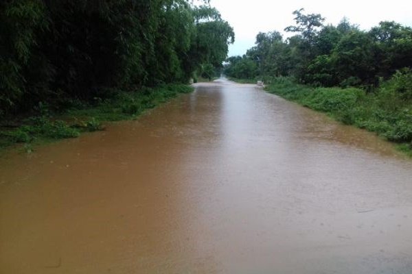 Incessant rain submerges many low lying areas in Orissa