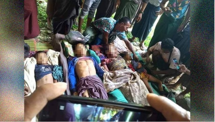 Children Killed by Artillery Strike Spark International Charity Calls to End War in Western Myanmar