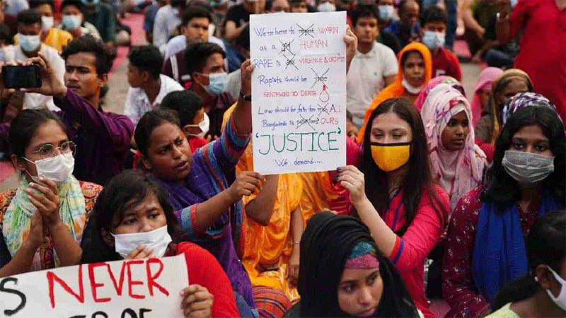 Anti-rape protests continue in city for 5th day