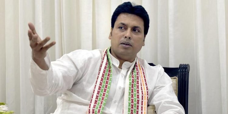 Twitter solidarity for Arnab Goswami lands Tripura CM Biplap Kumar Deb in trouble