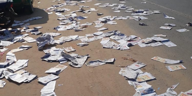 Miscreants destroy copies of newspaper in Udaipur in Tripura