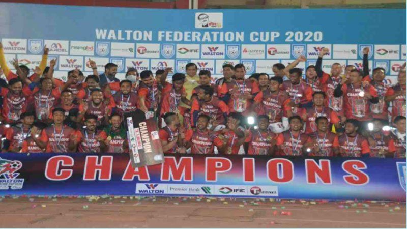 Bashundhara Kings lift Fed Cup title 2nd time in a row