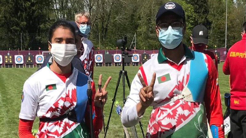 World Archery: Ruman Shana, Diya Siddiqui reach mixed doubles final