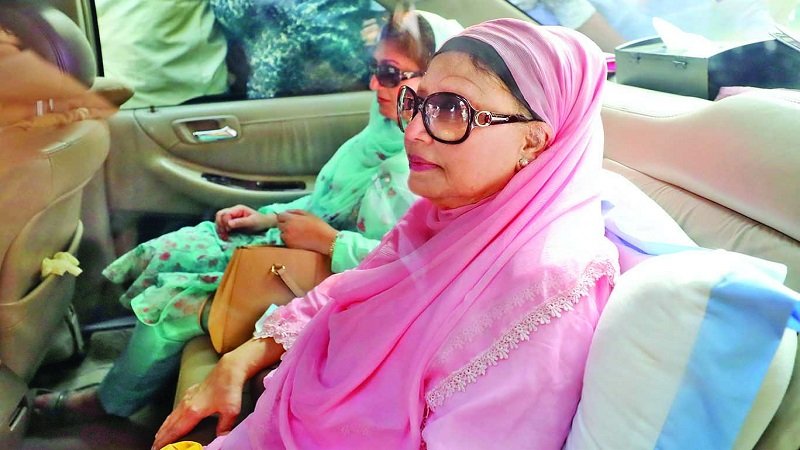 Khaleda Zia's bail extended by one year in 5 cases