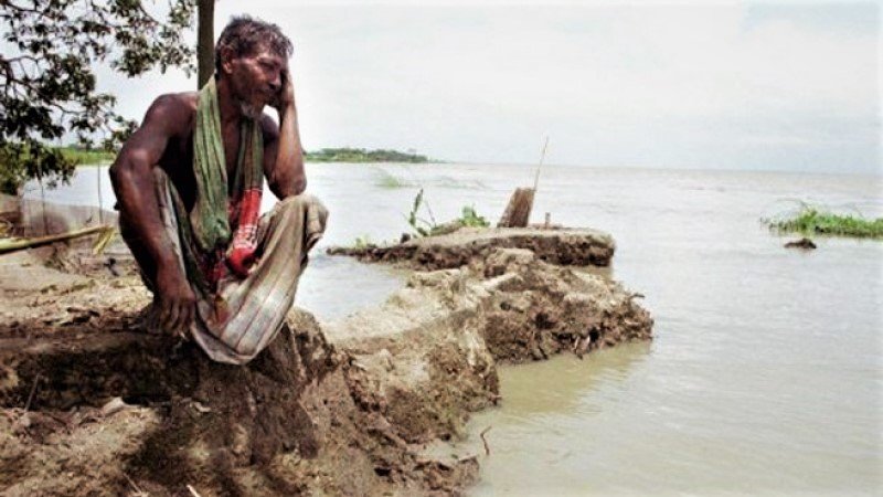 Dreams crumble to dust as erosion sweeps away homes