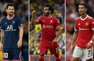 Messi, Ronaldo, Salah on shortlist for FIFA Best Men's Player award