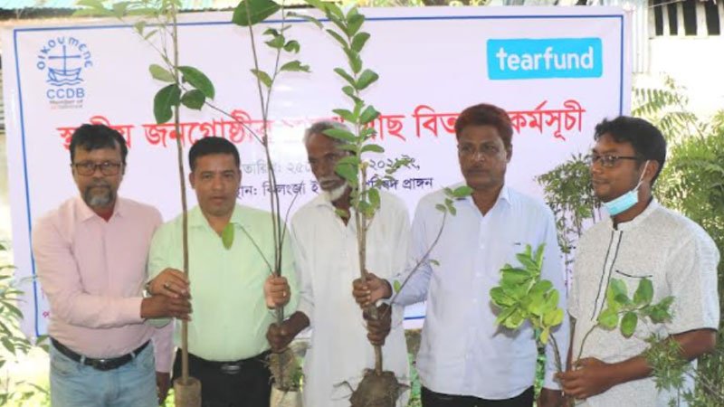 3,000 tress distributed in Cox's Bazar