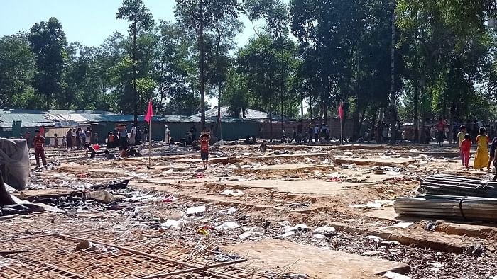 Authorities bulldoze nearly 1000 Rohingya shops