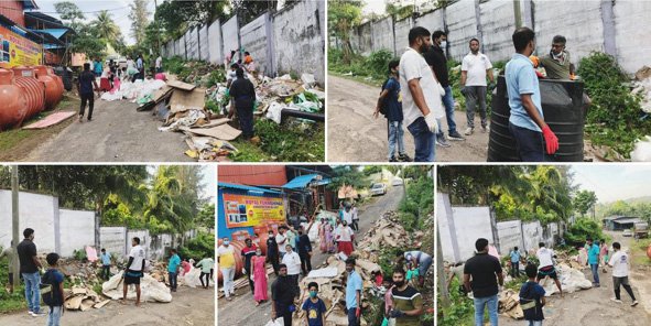 Andaman District Administration in Collaboration with Civil Society Organisation Conducts Cleanliness Drive