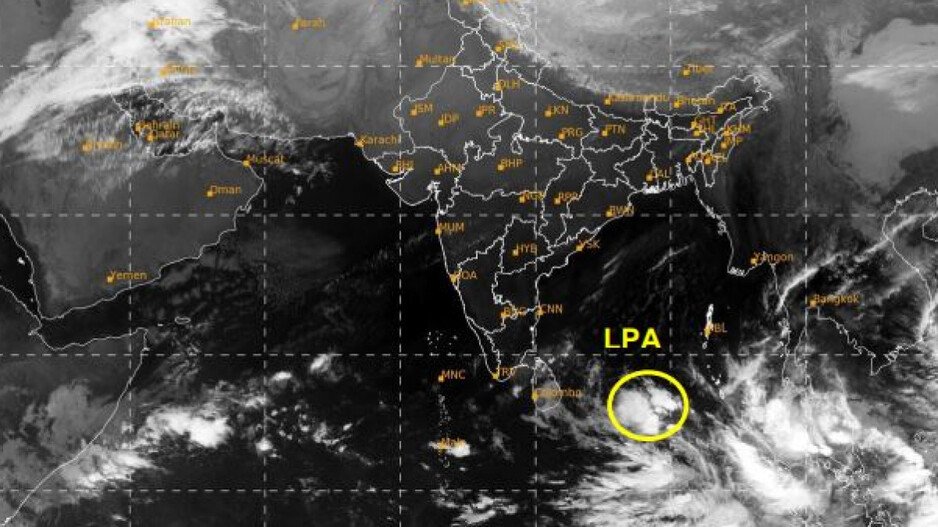 Low Pressure Over Southeast Bay Of Bengal, To Become More Marked In Next 48 Hours