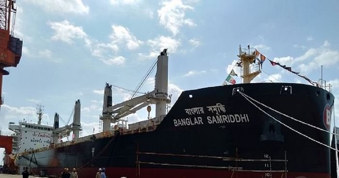 Ship with 29 Bangladeshis on board stranded in Ukraine port