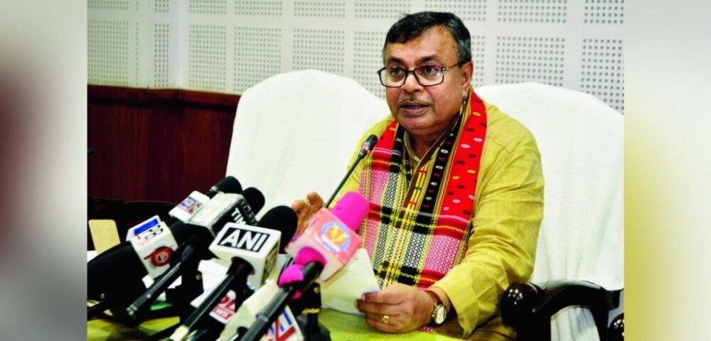 Tripura Law Minister asks Pakistan to seek apology from Bangladesh