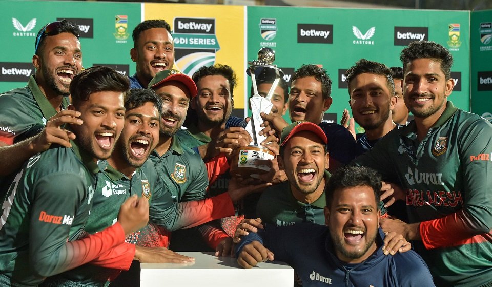 Bangladesh step up to no 6 in ODI rankings