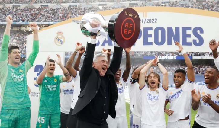 Real Madrid win 35th La Liga title