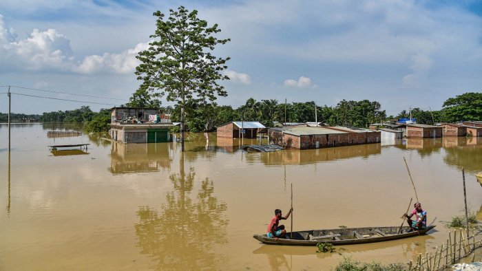 Assam Floods Situation improves, 2569 still affected