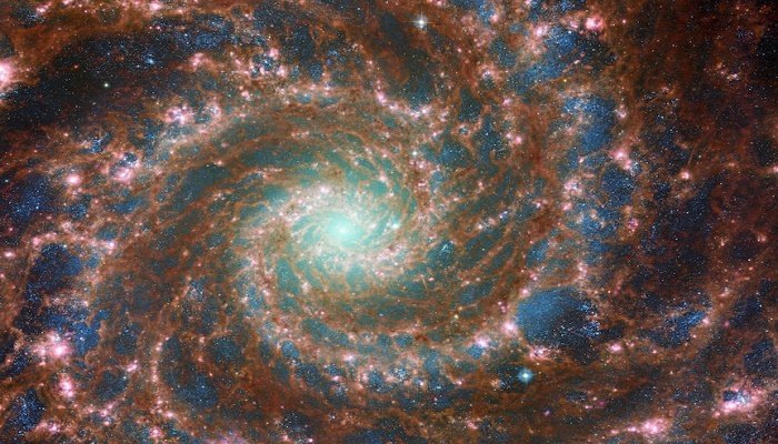 Webb telescope captures new detail of Phantom Galaxy