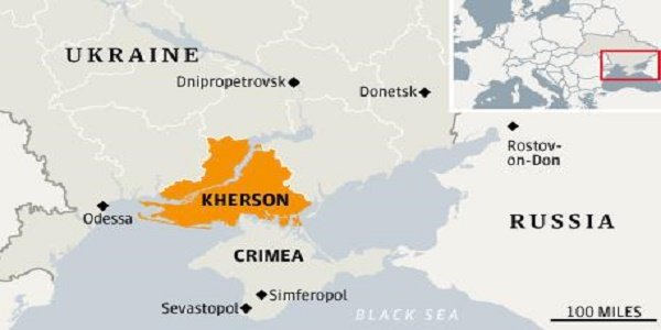 Kherson regional officials intend to relocate up to 60,000 civilians