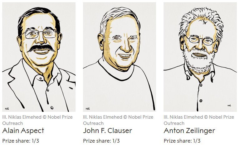 3 scientists share Nobel Prize in Physics