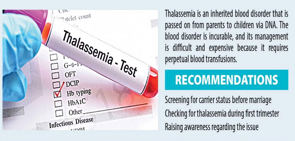 ‘Blood screening prior to marriage vital’