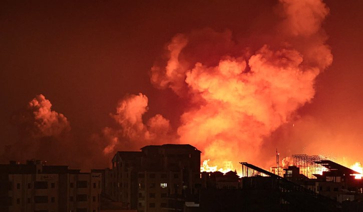 55 killed in overnight Israeli attacks on Gaza