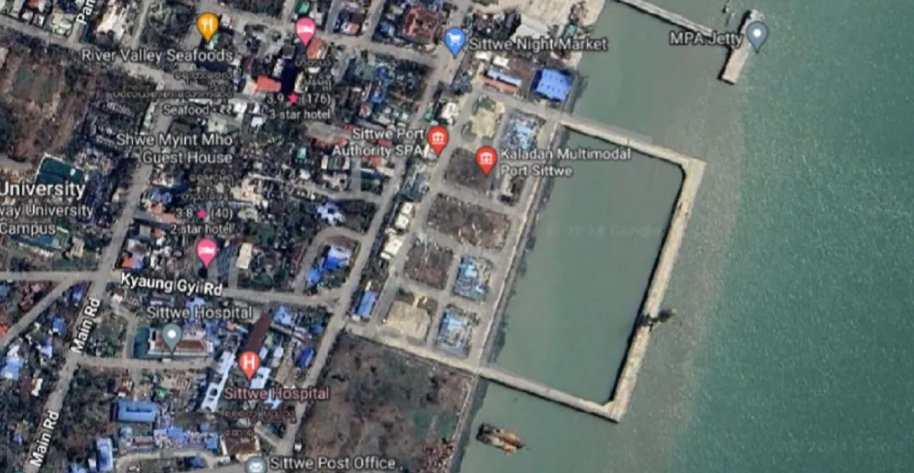 Kaladan project’s future in Jeopardy after seizure of areas near Sittwe Port by Arakan Army