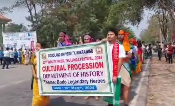 Bodoland University portrays Muslims as criminals in cultural procession, protests erupt