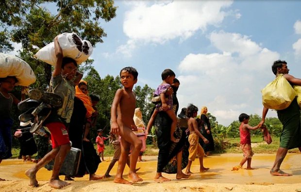 Some 45,000 Rohingya have fled fighting in Myanmar: UN