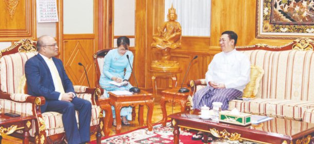 Bangladeshi Ambassador Meets Senior Myanmar Junta Official for Talks