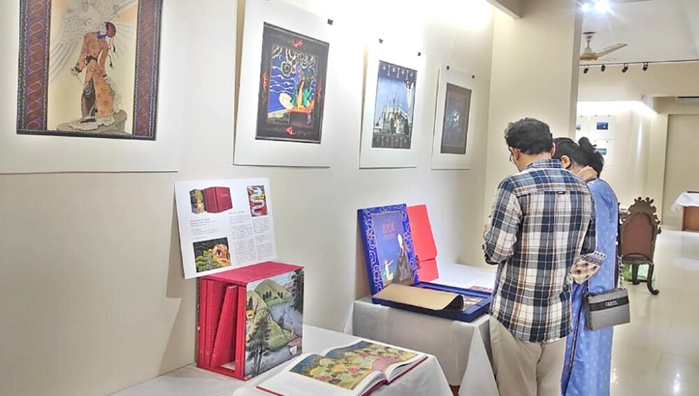 Exhibition showcases vintage collectables, books