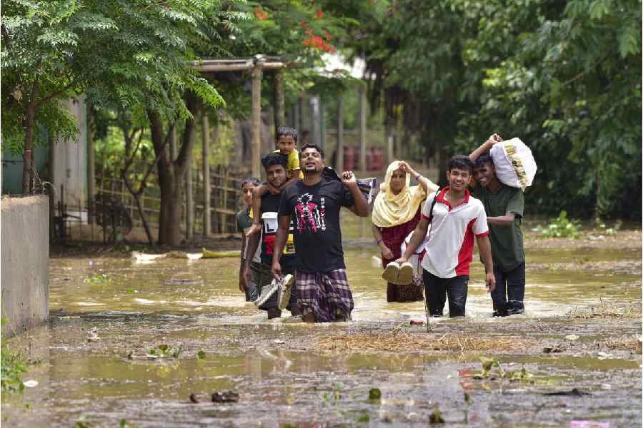 Flood situation remains grim in Assam, over 3.5 lakh people in 11 districts affected