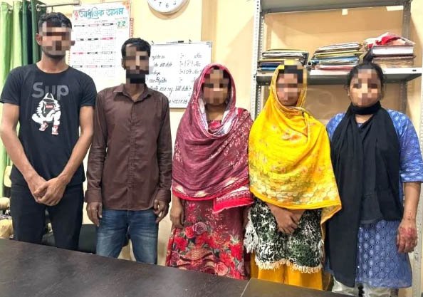 Five more Bangladeshi nationals nabbed in Assam